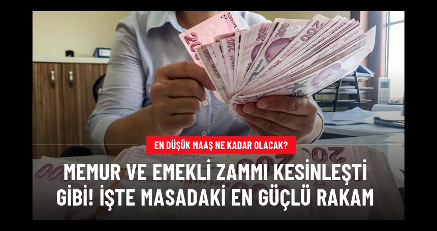 Memur Ve Emekli Ayl Klar Nda Art Bekleniyor Te Zaml Maa Lar