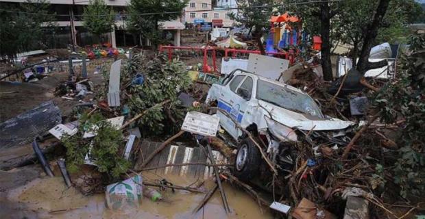 Giresun'da son yılların en büyük sel felaketi!