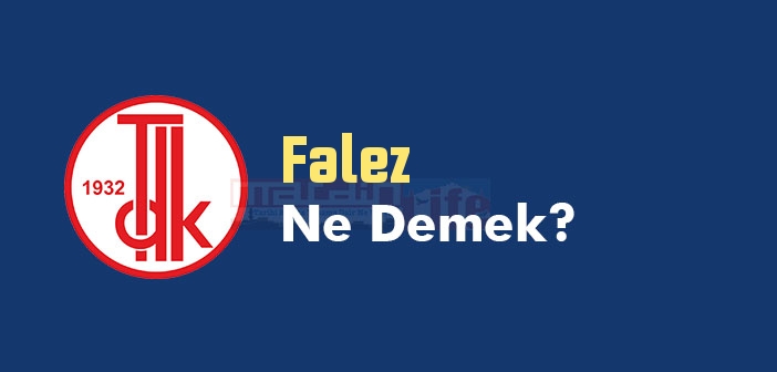 Falez Ne Demek? TDK'ya Göre Falez Kelime Anlamı Nedir? Falez Sözlük Anlamı