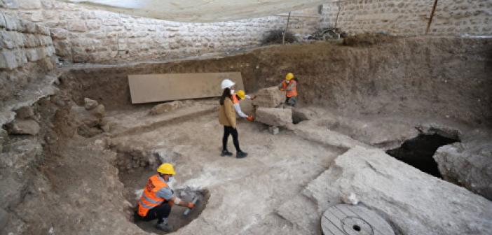 Gün yüzüne çıkarılan yer altı şehri turizme kazandırılacak