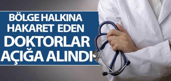 Hastaları hakkında çirkin twet atan iki doktor açığa alındı