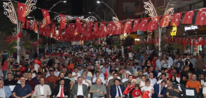 Kızıltepe'de 15 Temmuz Milli Birlik Günü Kutlandı