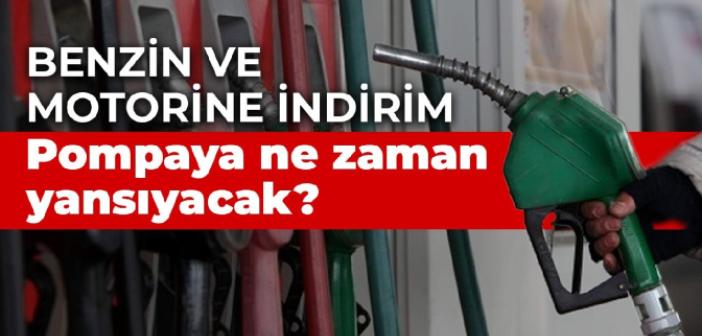 Akaryakıt fiyatlarında indirim sürüyor