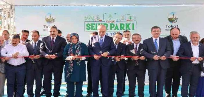 Tokat şehir parkı törenle açıldı