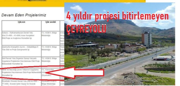 Derik-Mazıdağı çevre yolu için '4 yıldır' etüt yapılıyor!