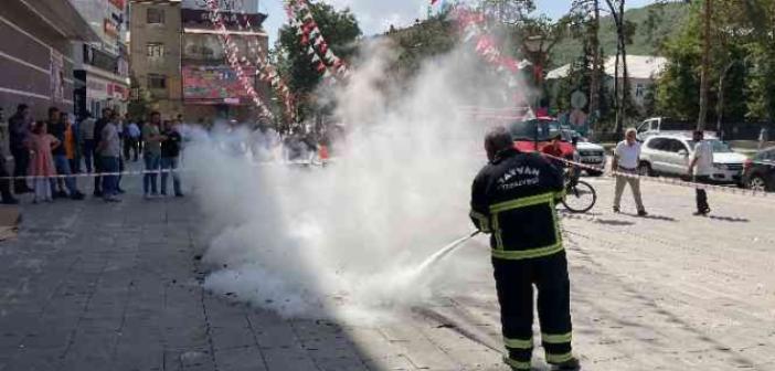 AFAD’dan gerçeğini aratmayan yangın tatbikatı