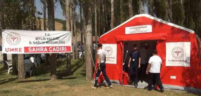 Bitlis İl Sağlık Müdürlüğü’nden 1071 etkinliklerinde sağlık hizmeti