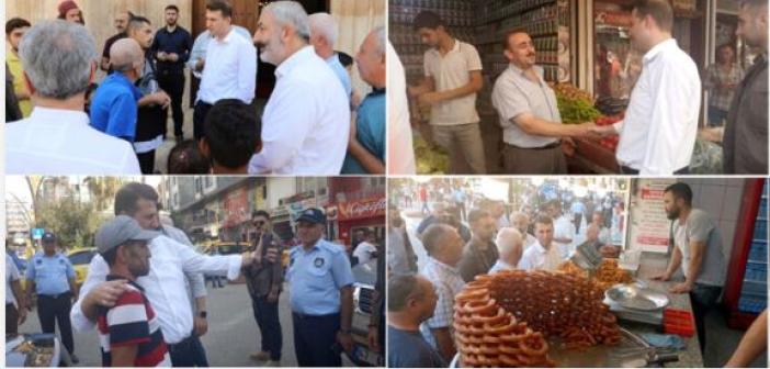 Cıdıroğlu, Esnaf ve vatandaş ile bir araya geldi