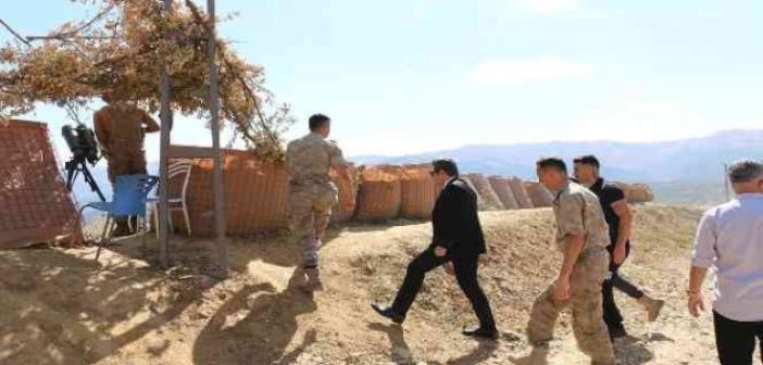 Kaymakam Özçelik’ten Jandarma Komando Tabur Komutanlığına ziyaret