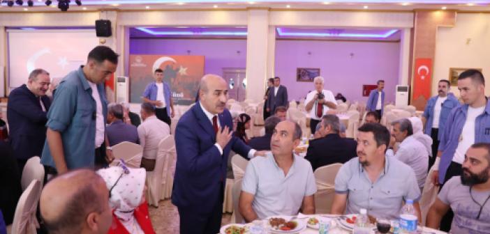 Demirtaş, şehit yakınları ve gazilerle yemekte buluştu