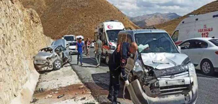 Bitlis’te trafik kazası: 5 kişi yaralandı