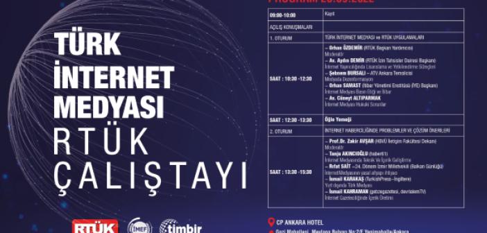 TİMBİR'den Türk İnternet Medyası Çalıştayı