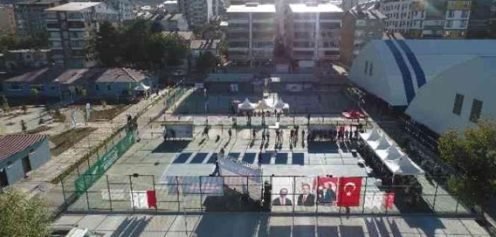 Tatvan Nemrut Krater Gölü Cup ulusal tenis turnuvası açılışı yapıldı