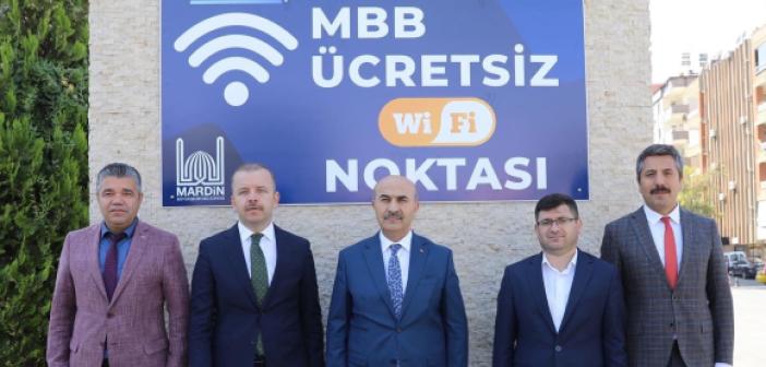 Büyükşehirden ücretsiz Wİ-Fİ hizmeti