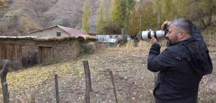 Hizan’da sonbaharla gelen taş ev güzelliği