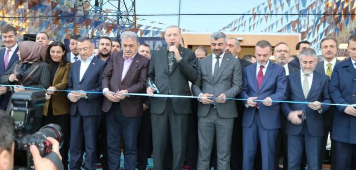 Erdoğan, Mardin AK Parti İl Başkanlığı binasını hizmete açtı