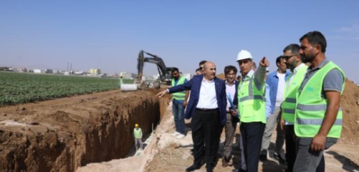 Mardin'e kesintisiz su verilmesi için çalışmalar sürüyor