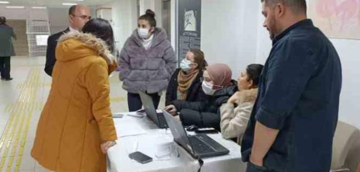 Deprem bölgesinden Bolu’ya gelen 55 kişi KYK yurduna yerleştirildi