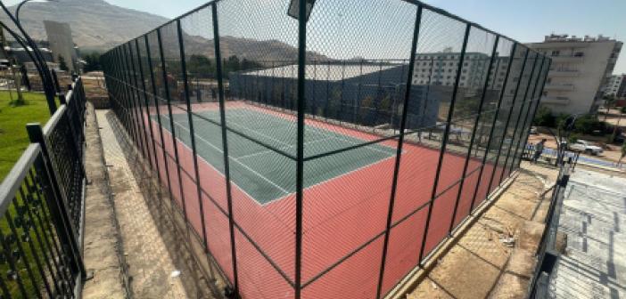 Derik’in ilk tenis kortu hizmete açılıyor