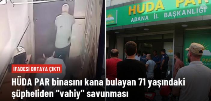 HÜDA PAR binasına kanlı saldırı düzenleyen şüpheli kendini deliye vurdu