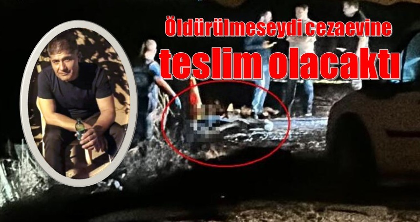 Öldürülmeseydi cezaevine teslim olacaktı