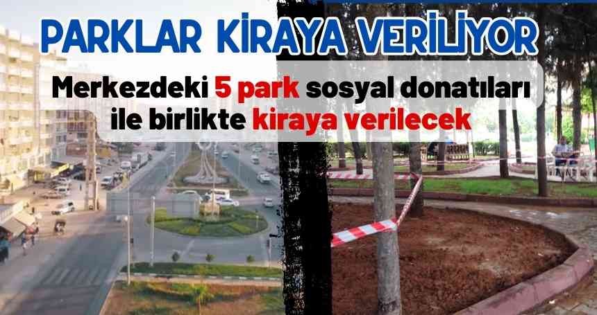 Kızıltepe Belediyesi parkları vatandaşa kiralayacak