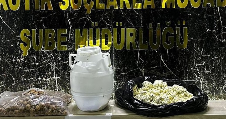 Bitlis'te 3 kilogram uyuşturucu ele geçirildi