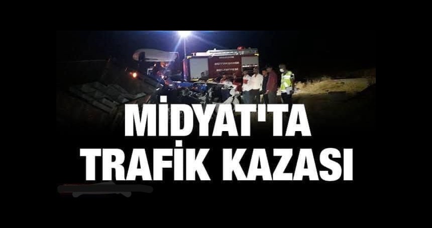 Midyat Yolunda feci kaza!