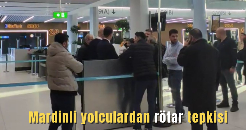 Mardinli yolculardan rötar tepkisi