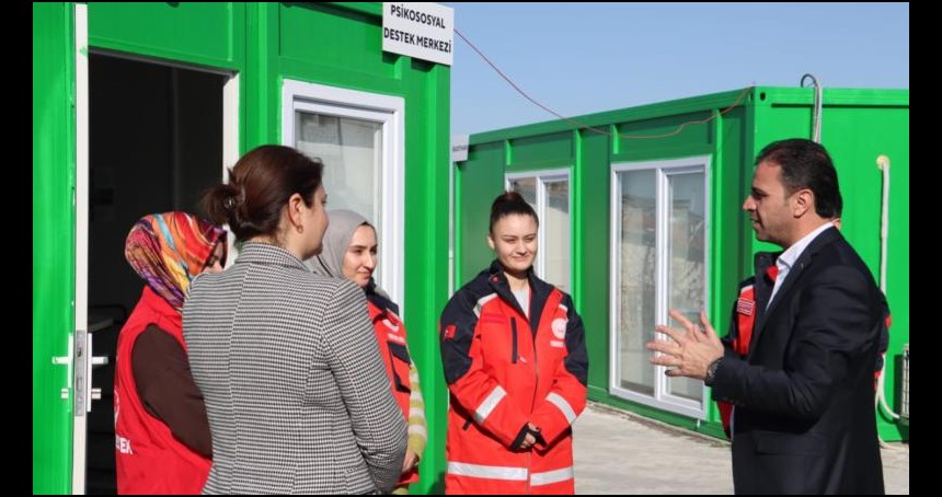 Malatya'da 507 bini aşkın depremzedeye psikososyal destek verildi