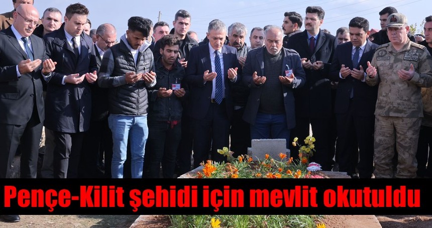 Pençe-Kilit şehidi için mevlit okutuldu