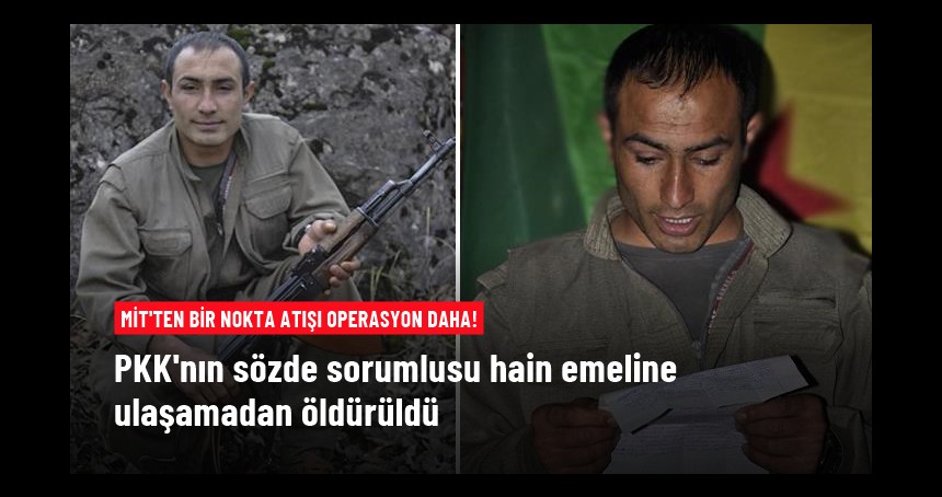 PKK'nın sözde sorumlusu öldürüldü