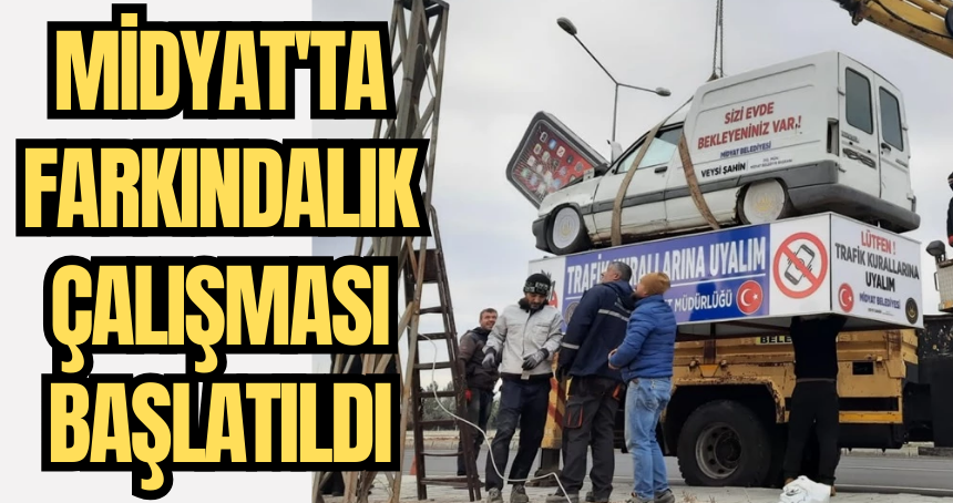 Midyat'ta farkındalık çalışması başlatıldı