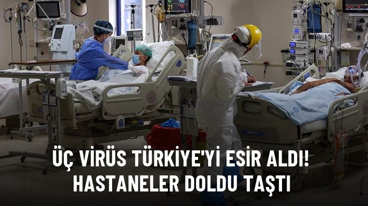 Hastaneler doldu taştı, Prof. Dr. Ateş Kara 3 virüs sayıp vatandaşları uyardı