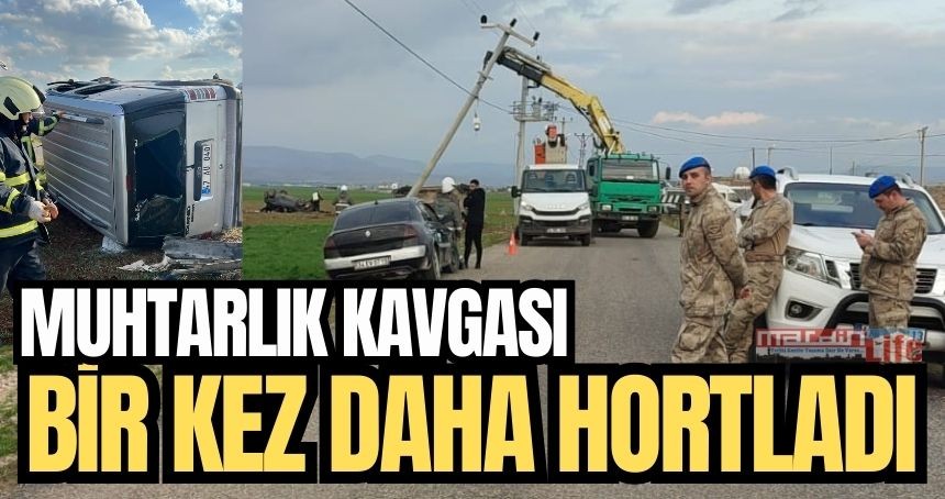 Kovalamaca kaza sonrası kavgaya dönüştü!