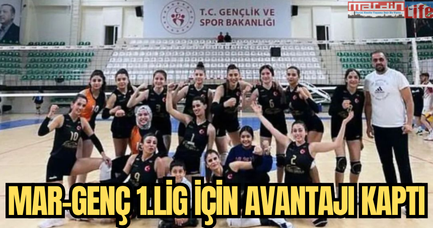 Mar-Genç 1.lig için avantajı kaptı