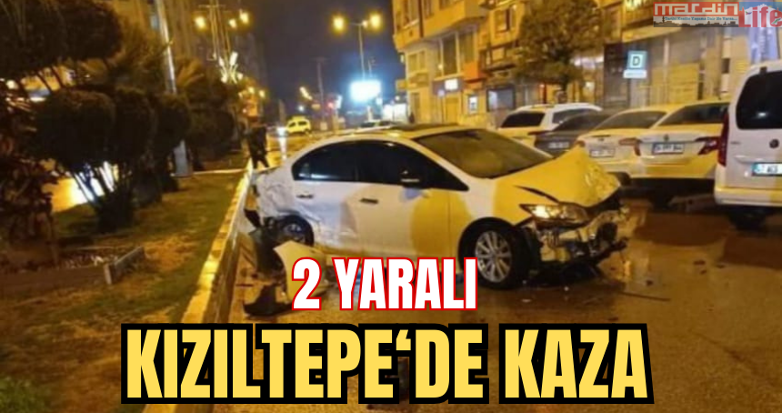 Kızıltepe'de kaza! 2 Yaralı