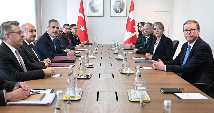 Dışişleri Bakanı Fidan, Kanada Dışişleri Bakanı Joly ile bir araya geldi