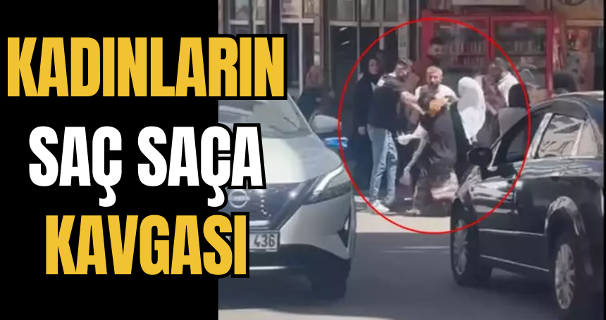 Kadınların saç saça kavgası