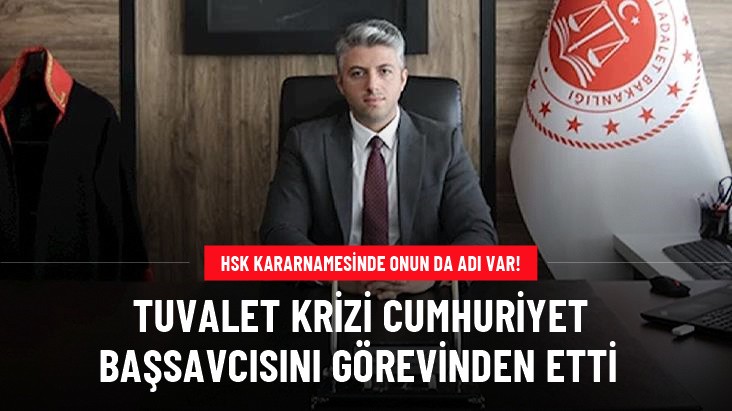 Tuvalet tartışması koltuğundan etti