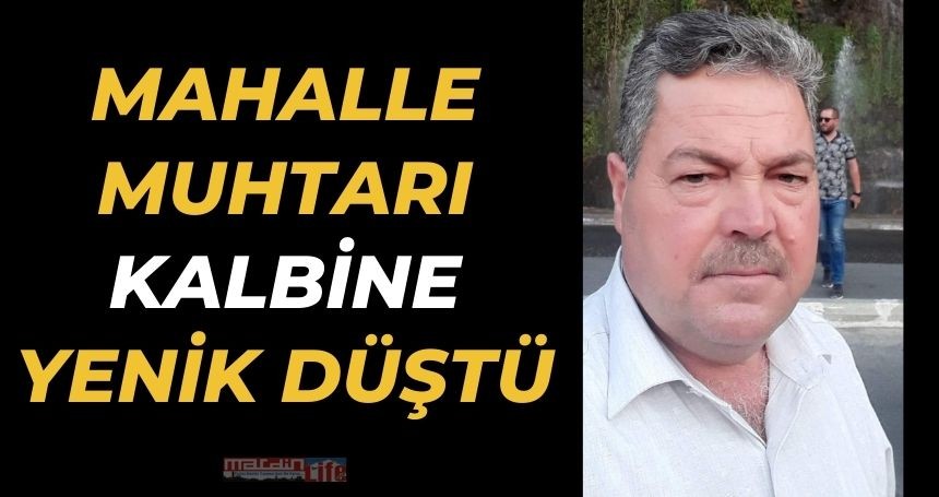 Mahalle muhtarı kalbine yenik düştü