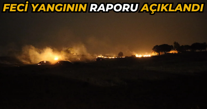 Diyarbakır-Mardin yangınına dair rapor açıklandı