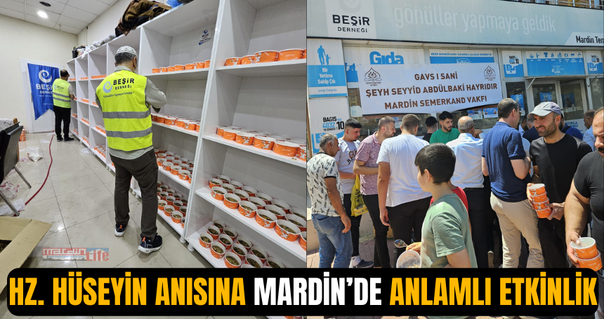 Hz. Hüseyin anısına Mardin’de anlamlı etkinlik