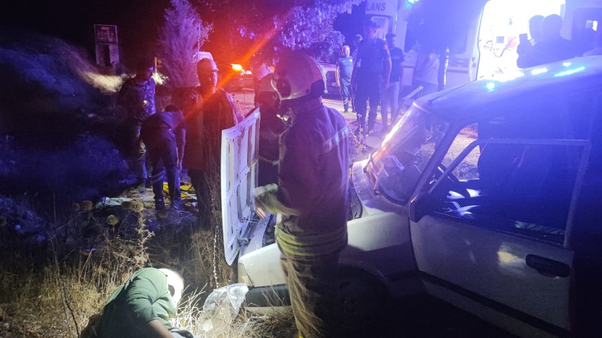Mardin'deki trafik kazasında 3 kişi yaralandı