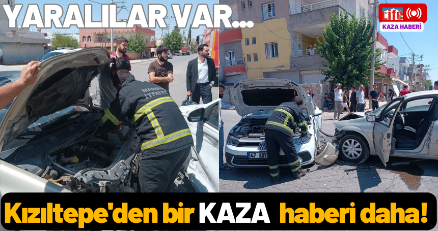 Kızıltepe'den bir KAZA haberi daha! yaralılar var