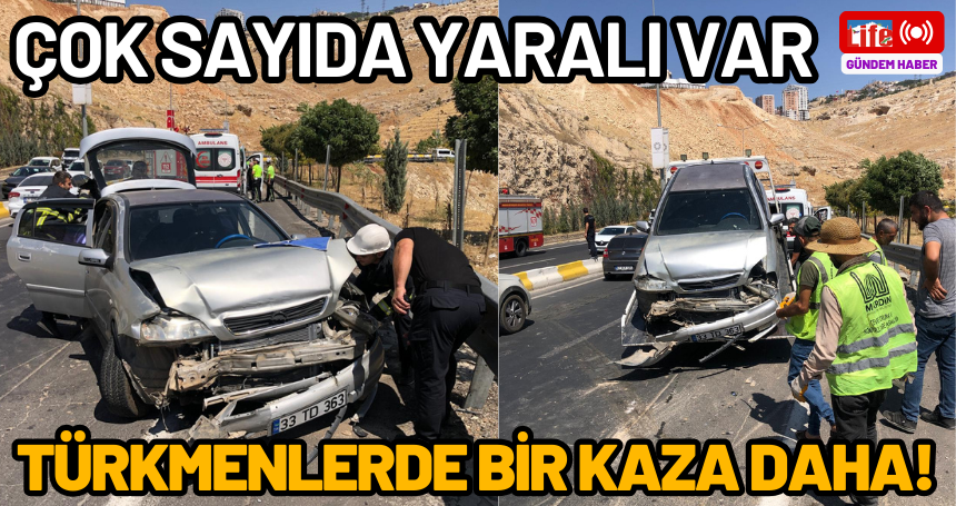 Türkmenlerde bir kaza daha! Çok sayıda yaralı var