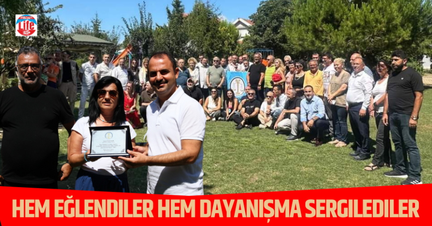 Hem Eğlendiler Hem Dayanışma Sergilediler