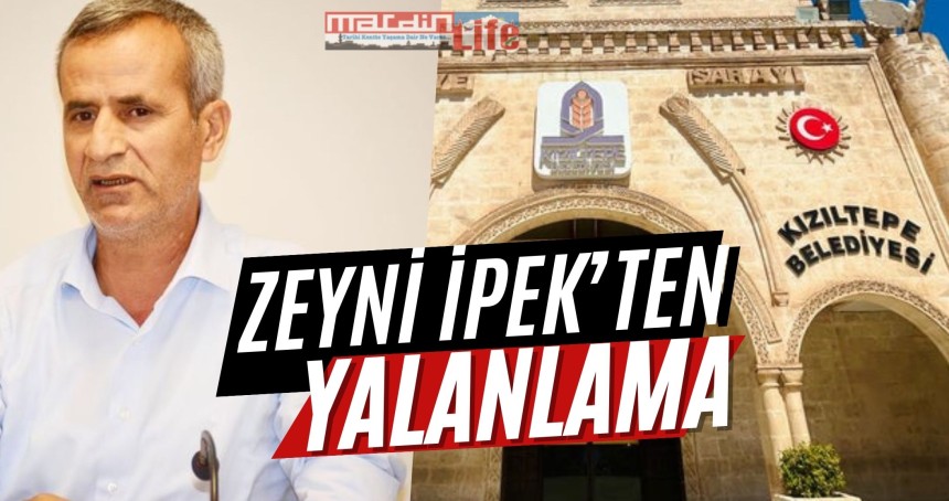 Zeyni İpek'ten yalanlama