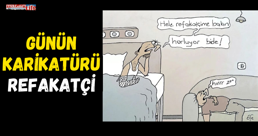 Günün karikatürü: Refakatçi