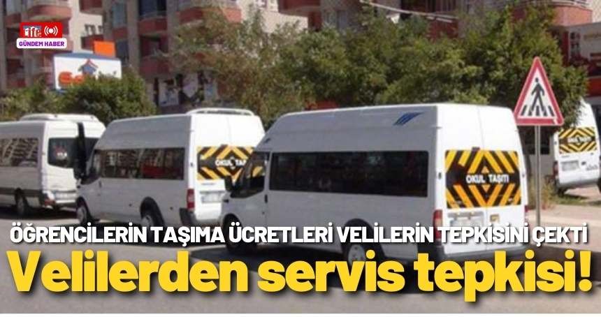 Velilerden Eğitimde Özel Servis İsyanı